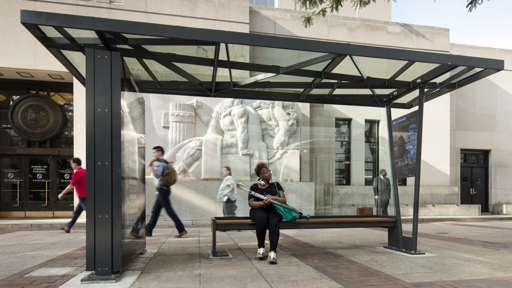 Philadelphia Bus Shelter