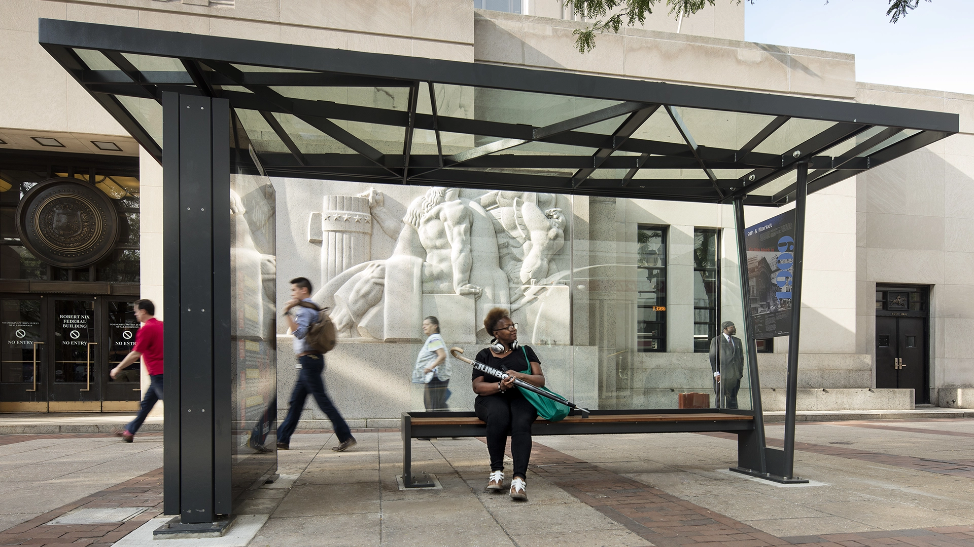 Philadelphia Bus Shelter